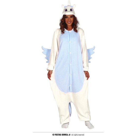 KIGURUMIMI UNICORNIO AZUL, ADULTA, 42 - 44 (L) GUIRCA