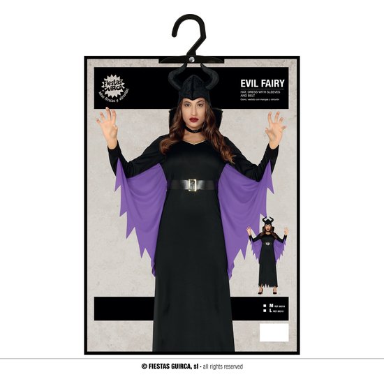 EVIL FAIRY, ADULTA, 42 - 44 (L)