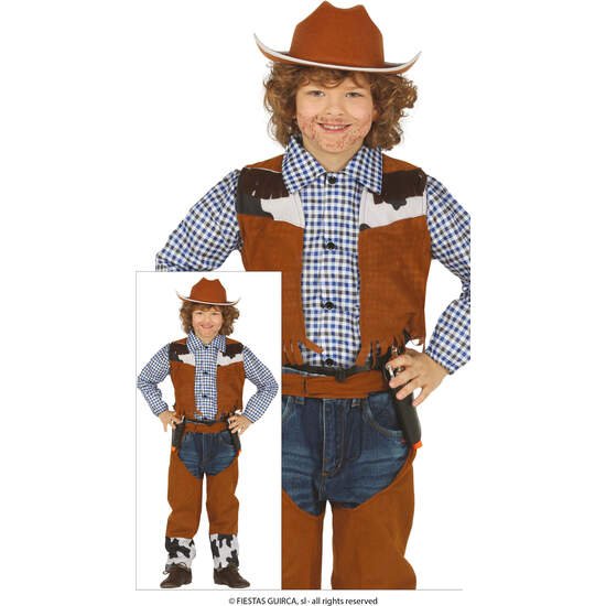 VAQUERO/A, INFANTIL, 3 - 4 AÑOS GUIRCA