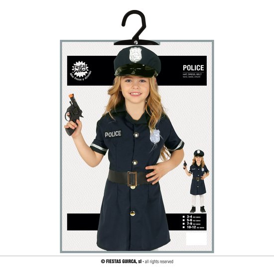 POLICIA NIÑA, INFANTIL, 7 - 9 AÑOS