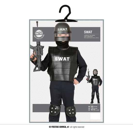 POLICIA SWAT, INFANTIL, 10 - 12 AÑOS