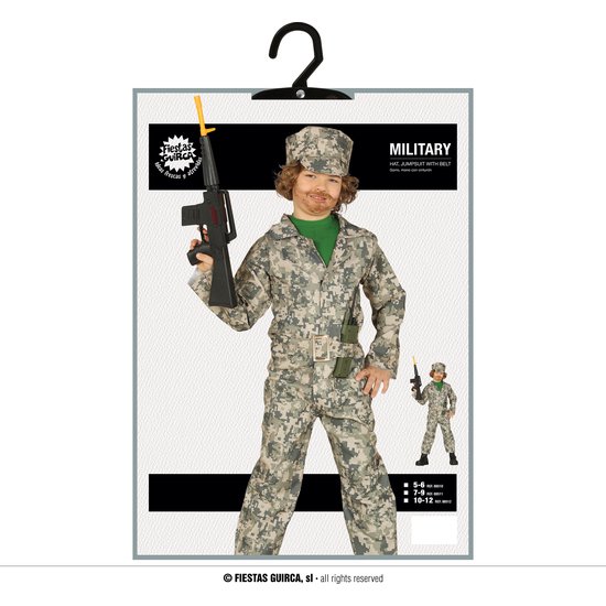 MILITAR, INFANTIL, 5 - 6 AÑOS