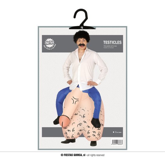 TESTICULOS HINCHABLE, ADULTO, 52 - 54 (L)