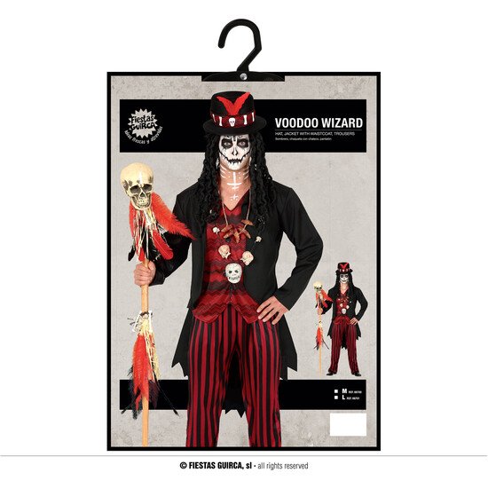 CHAMAN VOODOO, ADULTO, 48 - 50 (M)