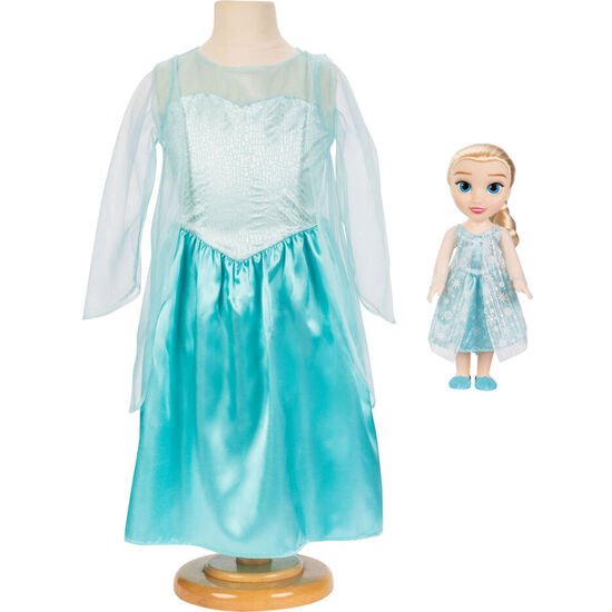MUÑECA ELSA + DISFRAZ FROZEN 2 DISNEY 38CM