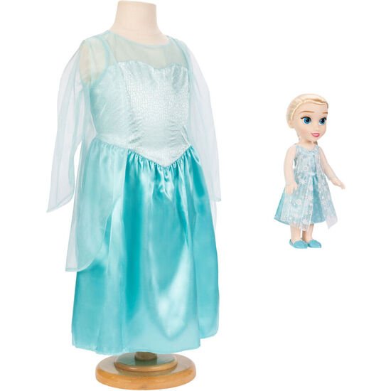 MUÑECA ELSA + DISFRAZ FROZEN 2 DISNEY 38CM