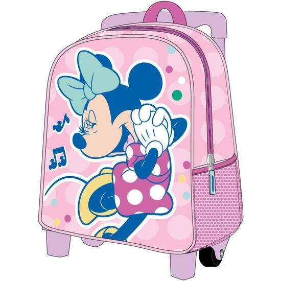 MOCHILA INFANTIL TROLLEY 3D MINNIE CERDA