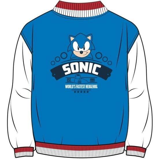 CHAQUETA COTTON BRUSHED BASEBALL SONIC