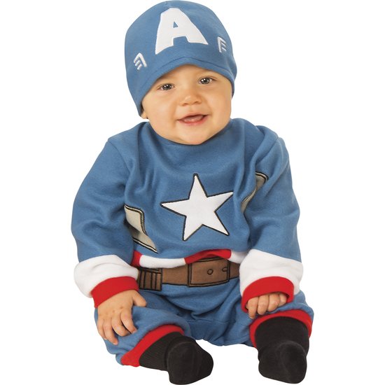 DISFRAZ CAPITAN AMERICA PRESCHOOL RUBIES