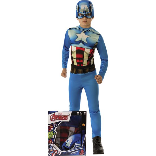 Comprar Disfraz Capitan America Opp En Caja Inf