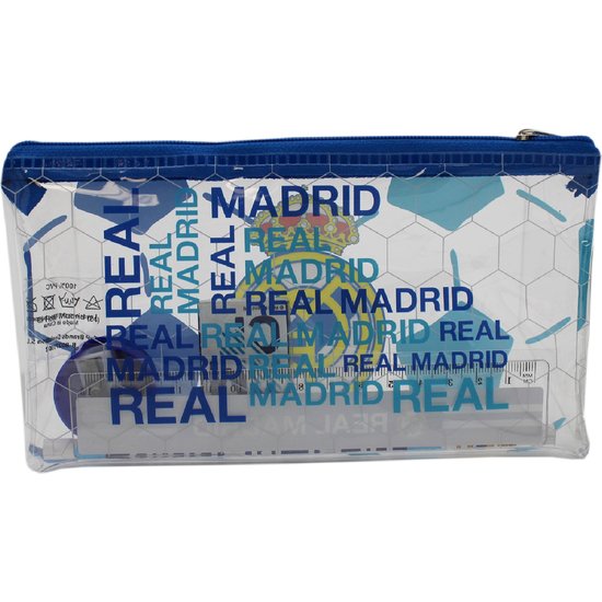 REAL MADRID PORTATODO C/ MATERIAL ESCOLAR