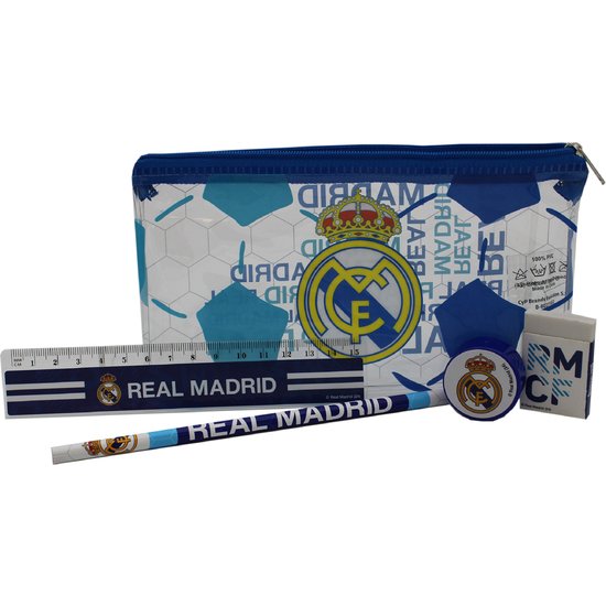 REAL MADRID PORTATODO C/ MATERIAL ESCOLAR