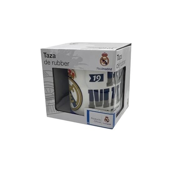 REAL MADRID TAZA RUBBER