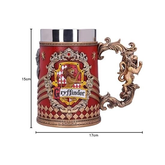 JARRA DE CERVEZA DECORATIVA HARRY POTTER GRYFFINDOR