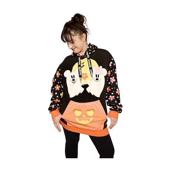 Comprar Sudadera Con Capucha Mickey & Minnie Mouse Fantasma Talla Xxl