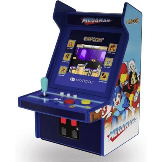 CONSOLA MICRO PLAYER MEGAMAN 17 CM MY ARCADE