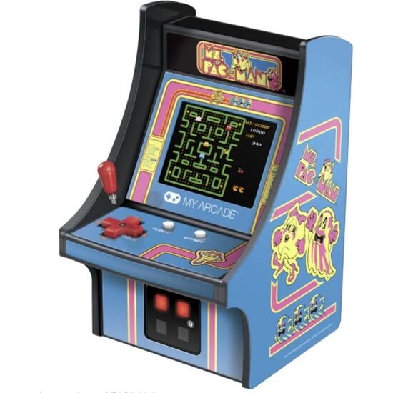 CONSOLA MICRO PLAYER MS PAC-MAN 17 CM MY ARCADE