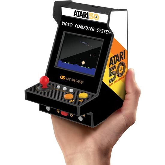 CONSOLA NANO PLAYER ATARI 12 CM MY ARCADE