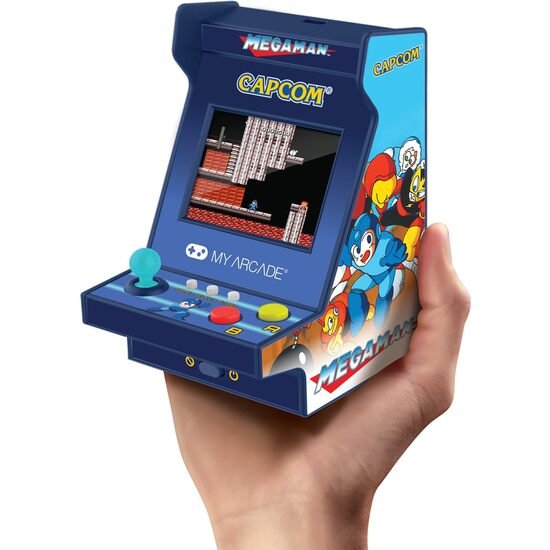 CONSOLA NANO PLAYER MEGAMAN 12 CM MY ARCADE