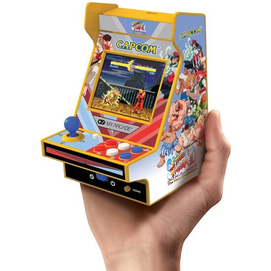 CONSOLA NANO PLAYER STREET FIGHTER II 12 CM MY ARCADE