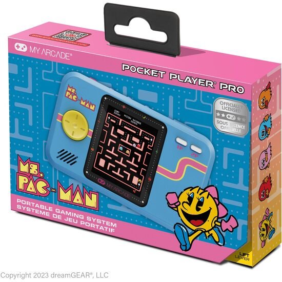 CONSOLA POCKET PLAYER PAC-MAN 8,4 CM MY ARCADE