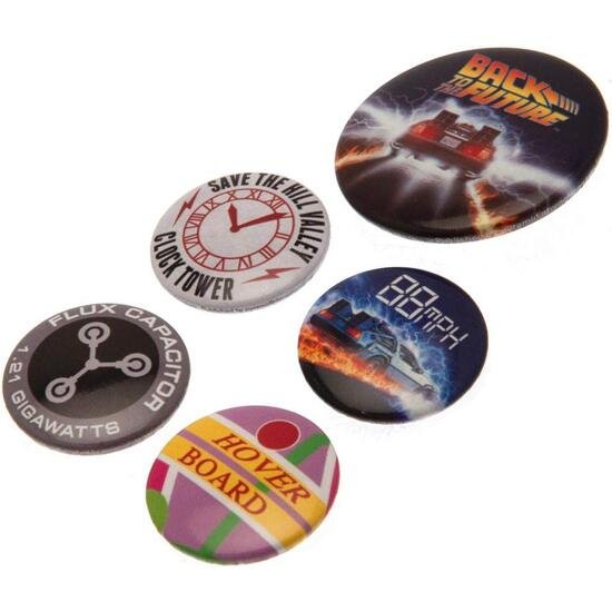 SET DE CHAPAS REGRESO AL FUTURO