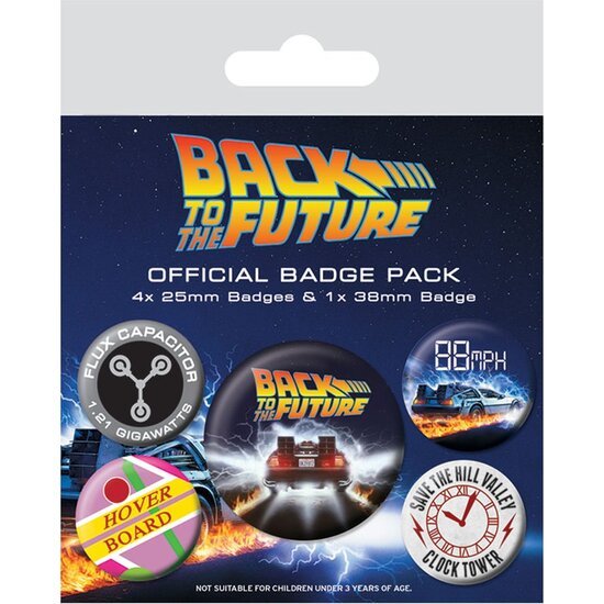 SET DE CHAPAS REGRESO AL FUTURO PYRAMID INTERNATIONAL