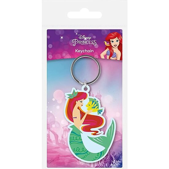 LLAVERO ARIEL Y FLOUNDER 6 CM