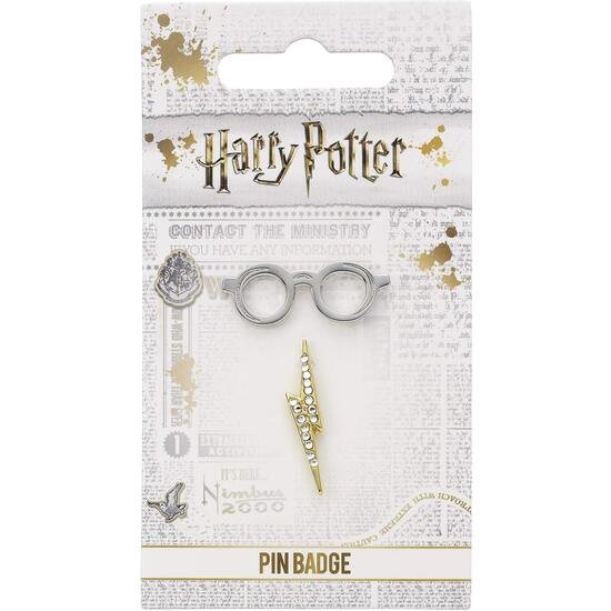 PIN HARRY POTTER GAFAS Y RAYO