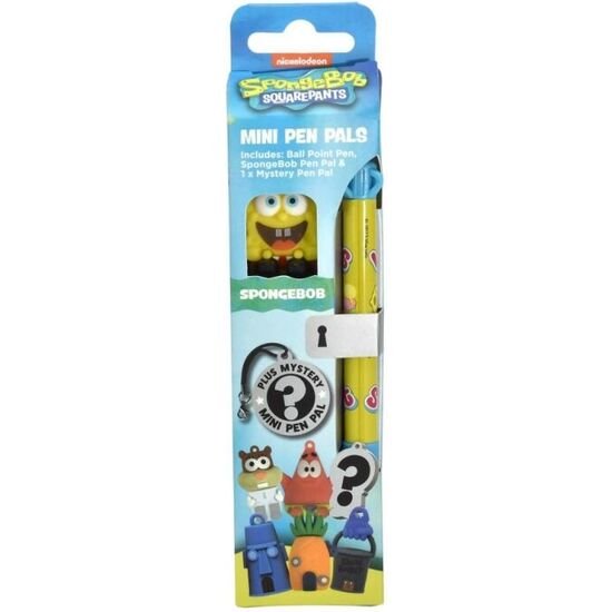 Comprar Bolígrafo + Figuras Topers Intercambiables Personajes Bob Esponja