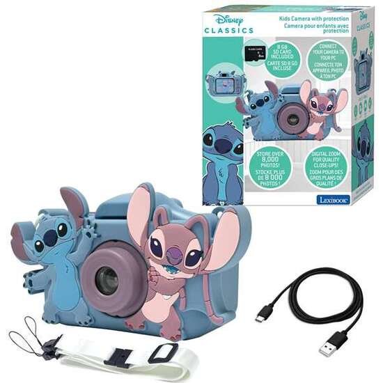 CÁMARA INFANTIL STITCH CON PROTECCIÓN LEXIBOOK