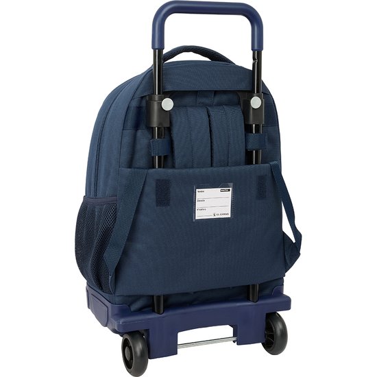MOCHILA GDE. C/RUEDAS COMPACT EXTRAIBLE EL GANSO  ECLIPSE