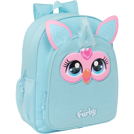 MOCHILA JUNIOR ADAPT.CARRO FURBY SAFTA