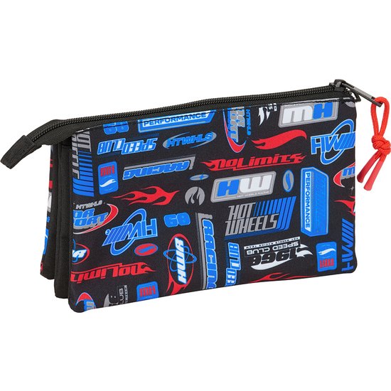 PORTATODO TRIPLE HOT WHEELS