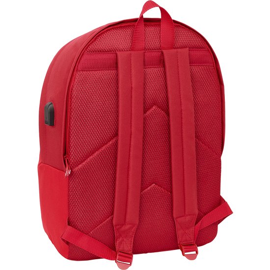 MOCHILA DOBLE PORTATIL 15,6 +USB RE AGUA SEVILLA FC