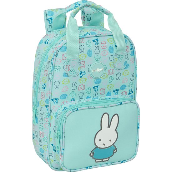 MOCHILA INFANTIL RECIC Y REPELENTE AGUA MIFFY  FRIENDS SAFTA