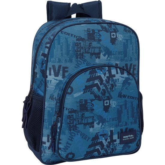 MOCHILA JUNIOR ADAPT.CARRO SAFTA  NEW EDITION SAFTA