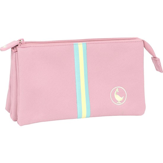 PORTATODO TRIPLE EL GANSO BASICS  PINK SAFTA