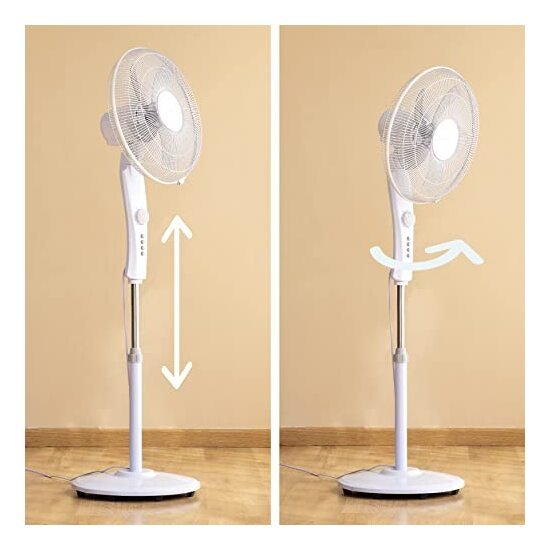 -33- VENTILADOR DE PIE INNOVAGOODS FRESHINN BLANCO
