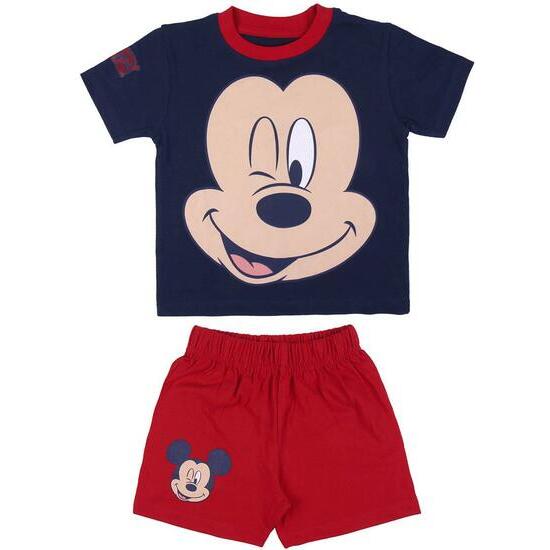 Comprar Pijama Corto Single Jersey Mickey Rojo