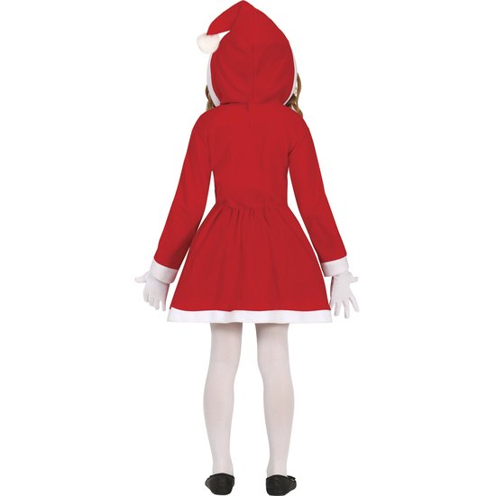 HOODED SANTA GIRL, INFANTIL, 5 - 6 AÑOS