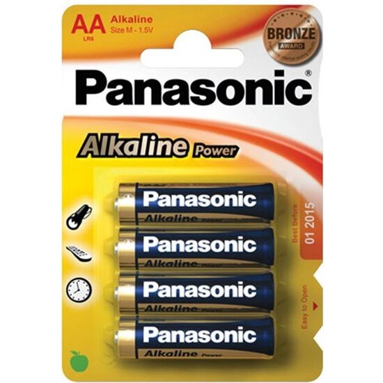 Comprar Pilas X4 Alkalina Panasonic Aa-lr06