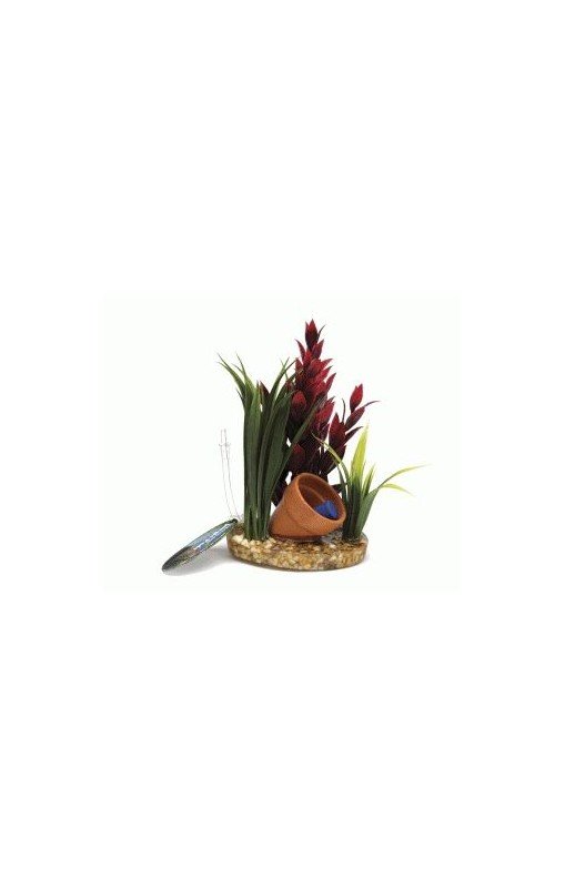 PLANTA y VASIJA C/Base (20 cm.) Difusor 