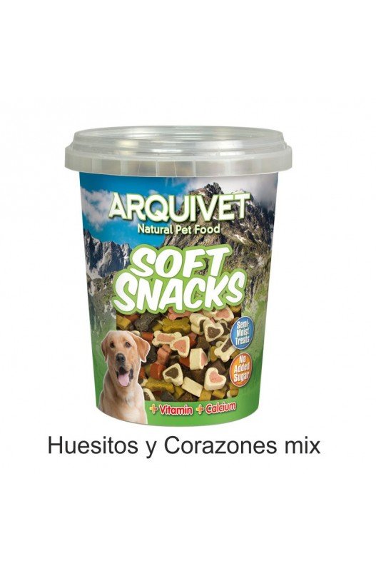HUESITOS Y CORAZONES MIX 300 Gr. Bote -12- Arquivet