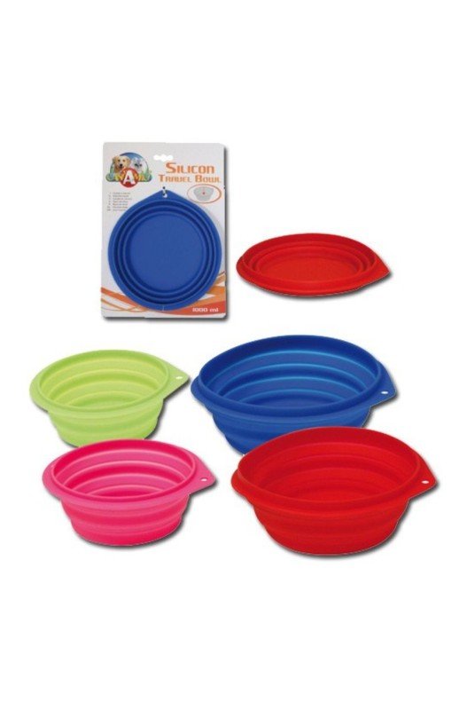 Comprar Plato Viaje De Silicona 1000 Ml./18cm.