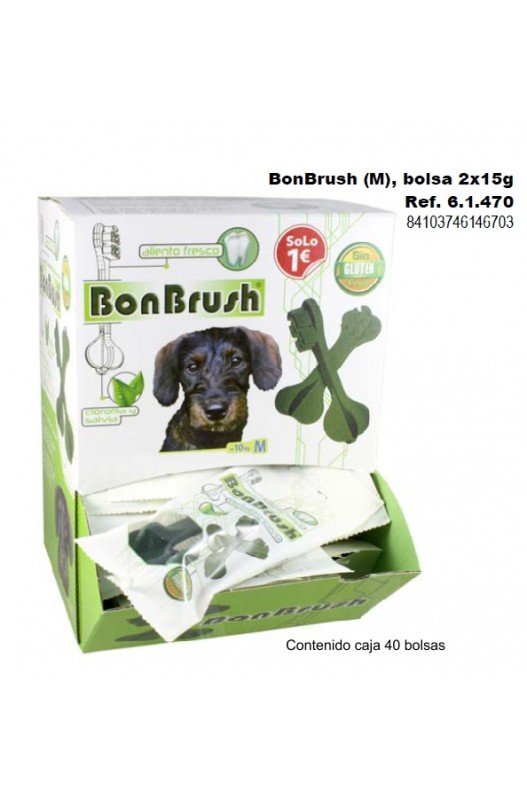 BONBRUSH (M) BOLSA 2X15GR. X 40 BOLSAS. San Dimas