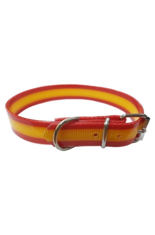 COLLAR BIOTHANE BANDERA ESPAÃ OLA 60 CM. 
