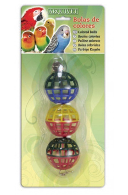 BOLAS DE COLORES 16x4,5cm. Arquivet