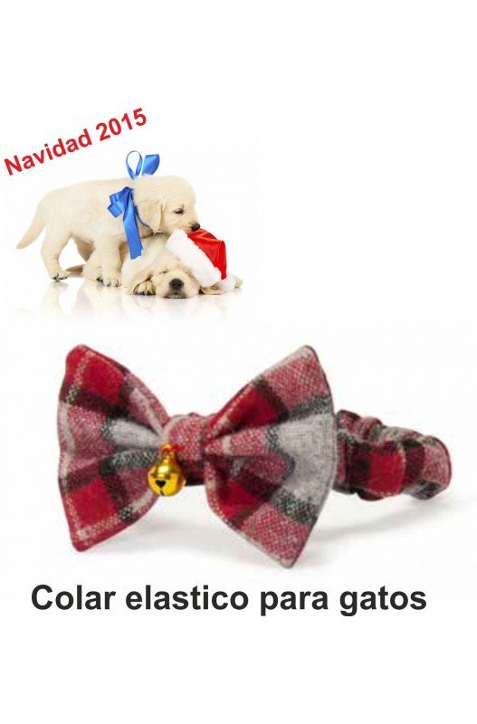 Comprar Collar Elastico Mascota Palomita Navidad