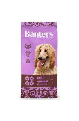 BANTERS DOG ADULT LAMB&RICE 15 KG. Banters